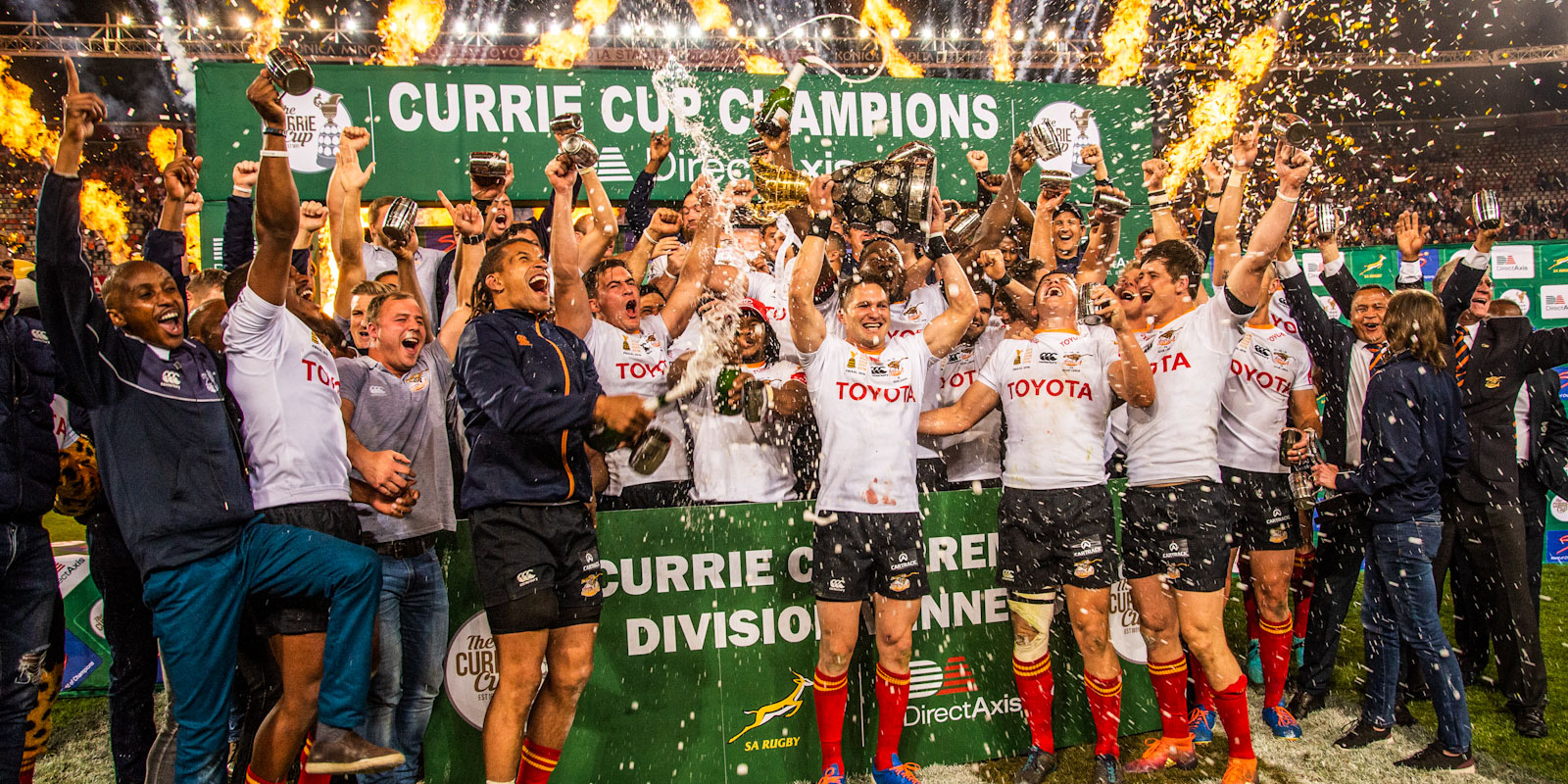 Les Cheetahs vainqueurs de la Currie Cup 2019