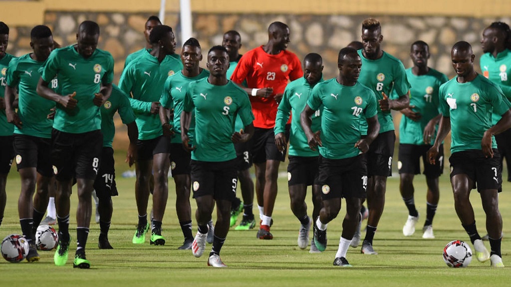 Equipe nationale du Sénégal.