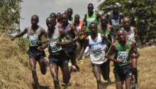 Compétition de Cross-country au Kenya