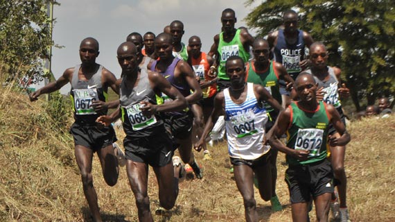 Compétition de Cross-country au Kenya