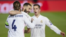 Benzema, Ramos et Vasquez savourent le retour du Real Madrid en quart de finale.