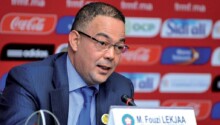 Fouzi Lekjaâ, président de la Fédé marocaine de foot.