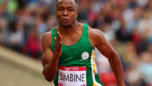 Akani Simbine, record d'Afrique 100m