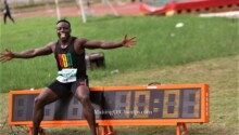 Ferdinand Omanyala Omurwa-Kenya-record 100m