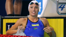 Tatjana Schoenmaker-natation-50 m brasse-record Afrique du sud