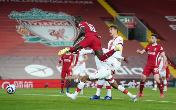 Le but de Mané lors de la victoire (2-0) de Liverpool contre Southampton.