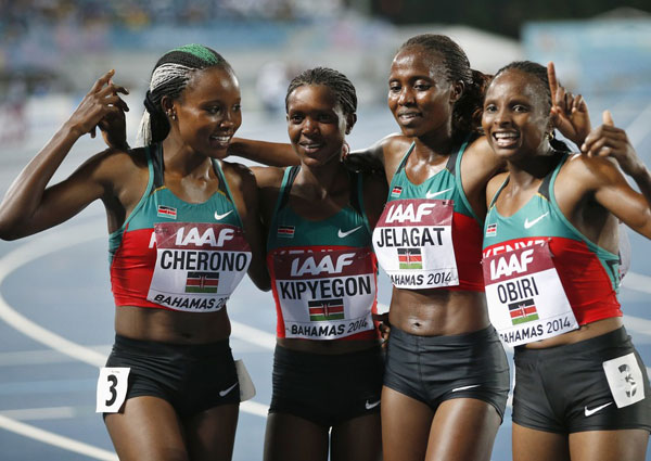 Relais Mondiaux d'athlétisme : les Kenyanes ont sauvé l'honneur de l'Afrique (archives).