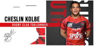 Cheslin Kolbe  est un nouveau joueur de Toulon