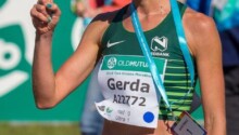 Gerda Steyn va courir le marathon ce soir