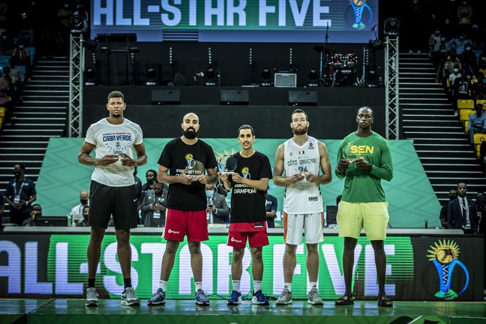 Le Cinq majeur de l'Afrobasket 2021.