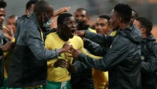 Bongokuhle Hlongwane-Afrique du sud bat le Ghana