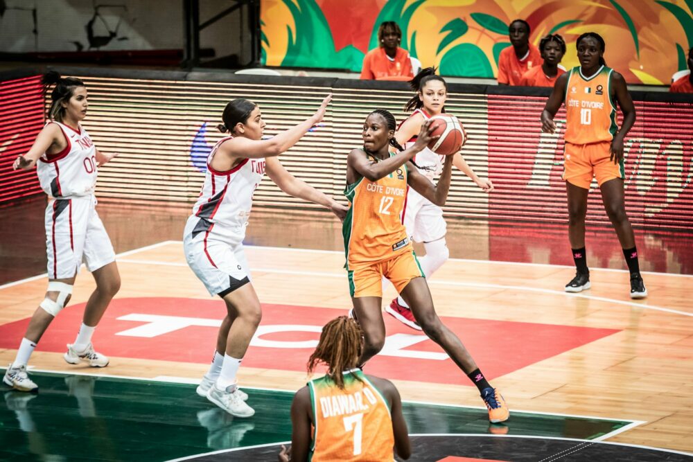 Afrobasket 2021 Côte d'Ivoire Tunisie