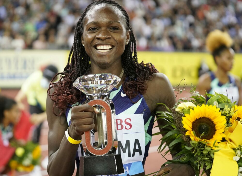 Christine Mboma 200m-Meeting de Zurich