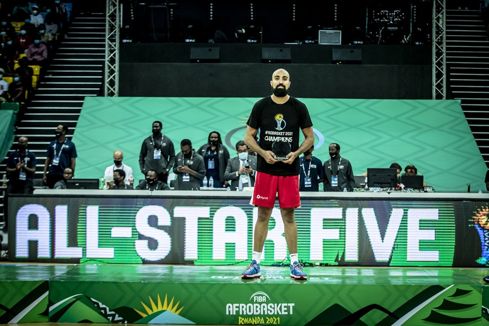Makram Ben Romdhane MVP Afrobasket 2021