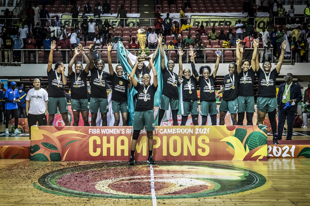 Les D'Tigress, championnes d'Afrique pour la troisième fois d'affilée.