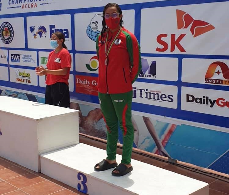 Championnats d'Afrique de natation: Sawsane El Gamah offre une médaille au Maroc