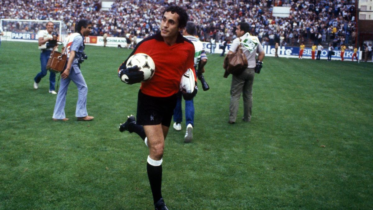 Mehdi Cerbah lors du Mondial 1982.

Crédit: Imago