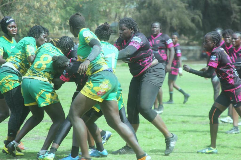 L’équipe du Sénégal féminine de rugby à XV